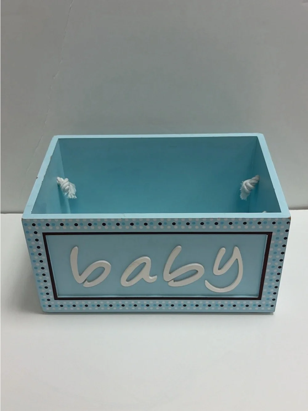 Baby Blue Decorative Storage Boxes - Brand